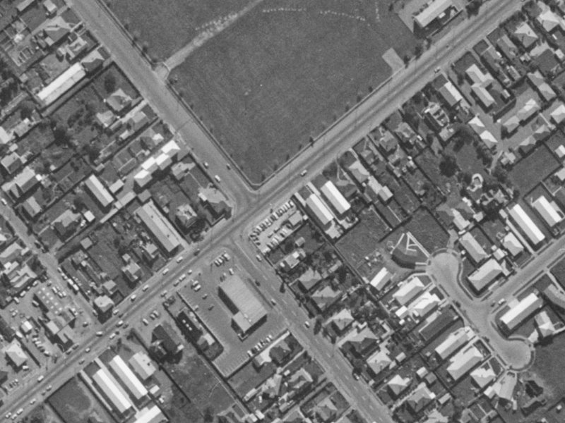 110 Lincoln Road from the air, 1970-1974