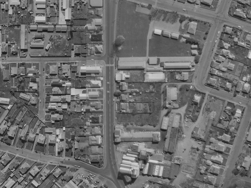 104 Waltham Road from the air, 1970-1974