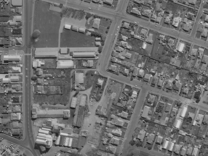 10 Buffon Street from the air, 1970-1974