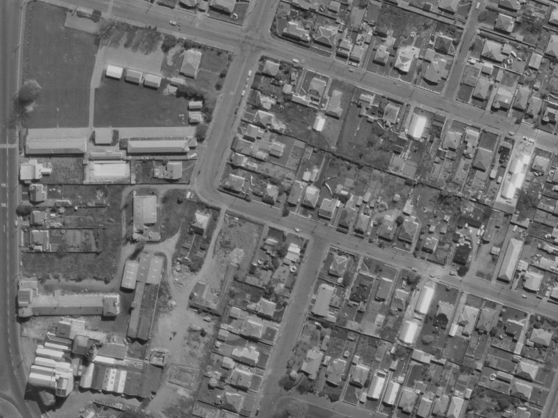 7-15 Buffon Street from the air, 1970-1974