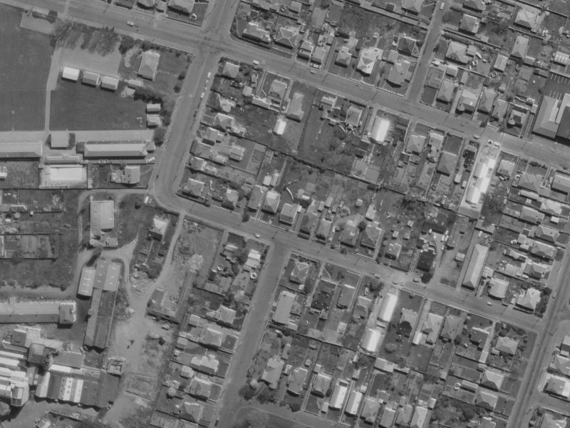 15 Buffon Street from the air, 1970-1974