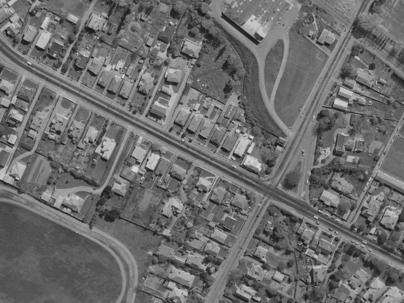 65 Opawa Road from the air, 1970-1974