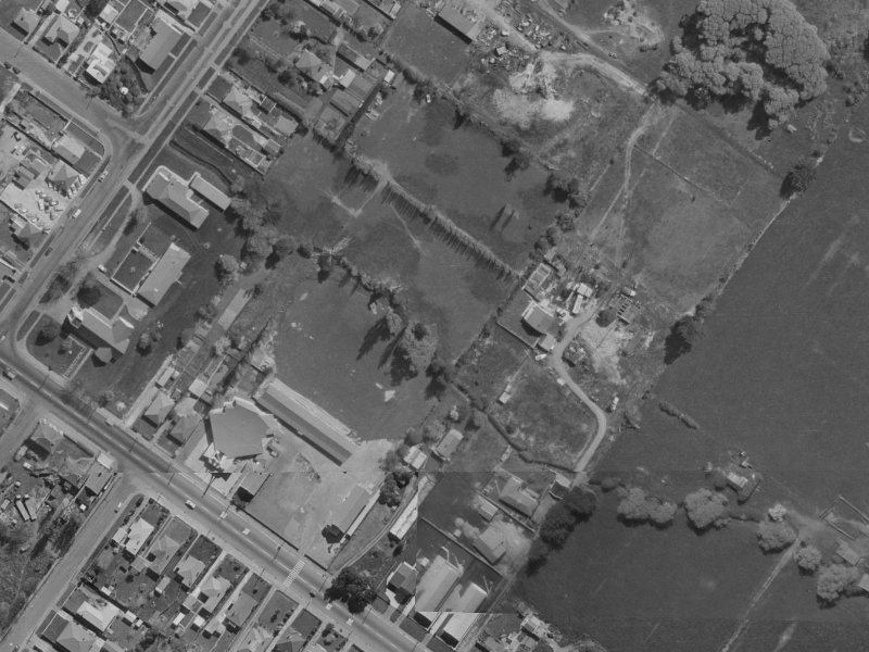 23 Streamside Court from the air, 1970-1974