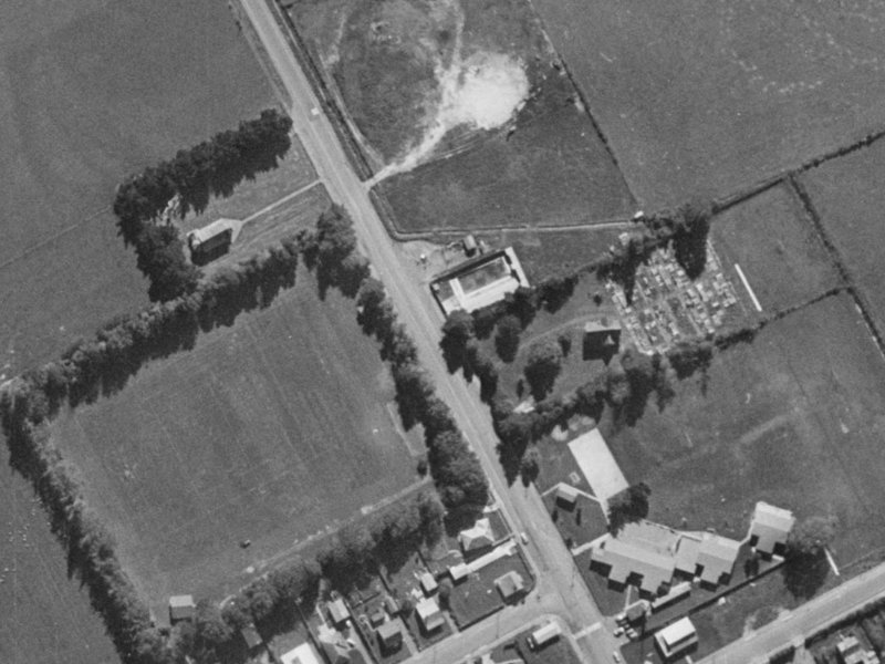 Kirk road from the air, 1970-1974