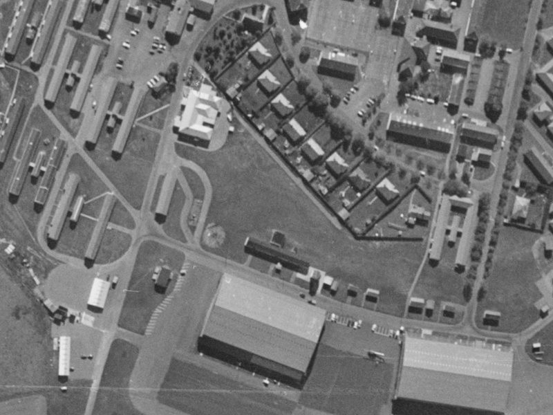 14 Spitfire Place from the air, 1970-1974