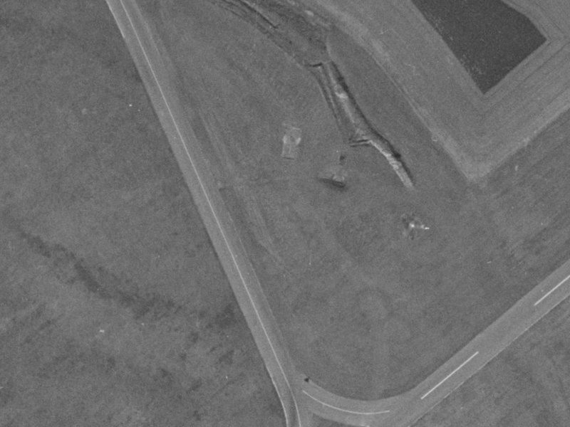 174 Kittyhawk Avenue from the air, 1970-1974