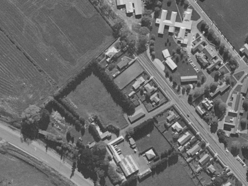 84 Mokihi Gardens from the air, 1970-1974