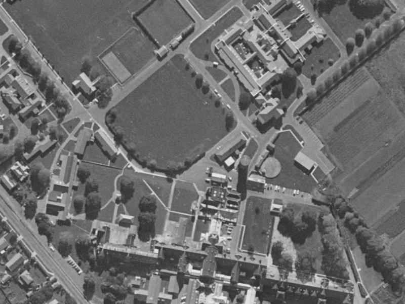 20 Linden Grove Avenue from the air, 1970-1974