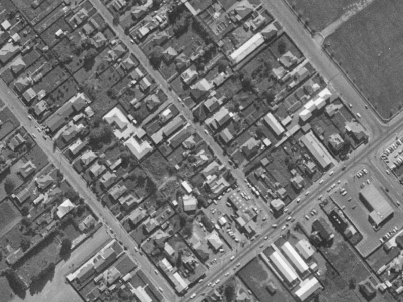 11 Torrens Road from the air, 1970-1974