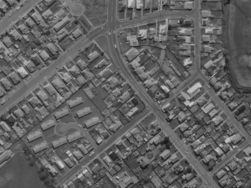 149 Strickland Street from the air, 1970-1974