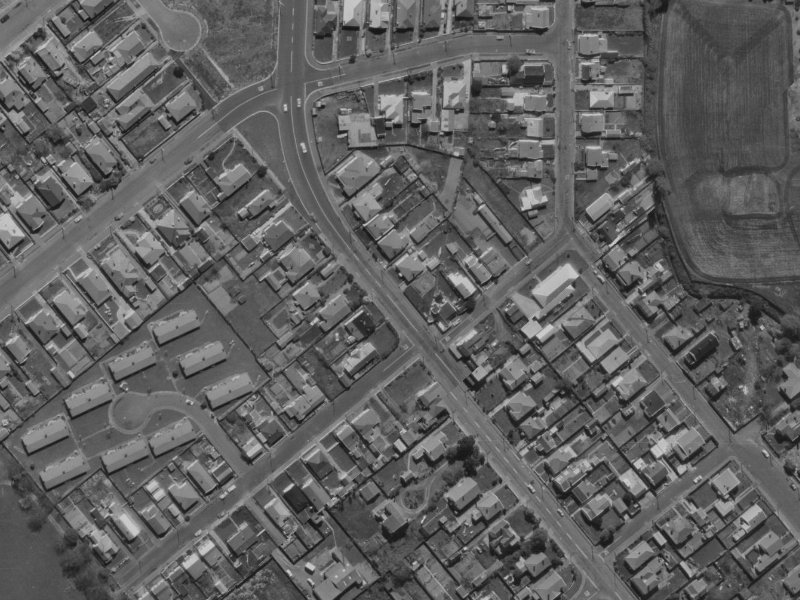 188 Strickland Street from the air, 1970-1974