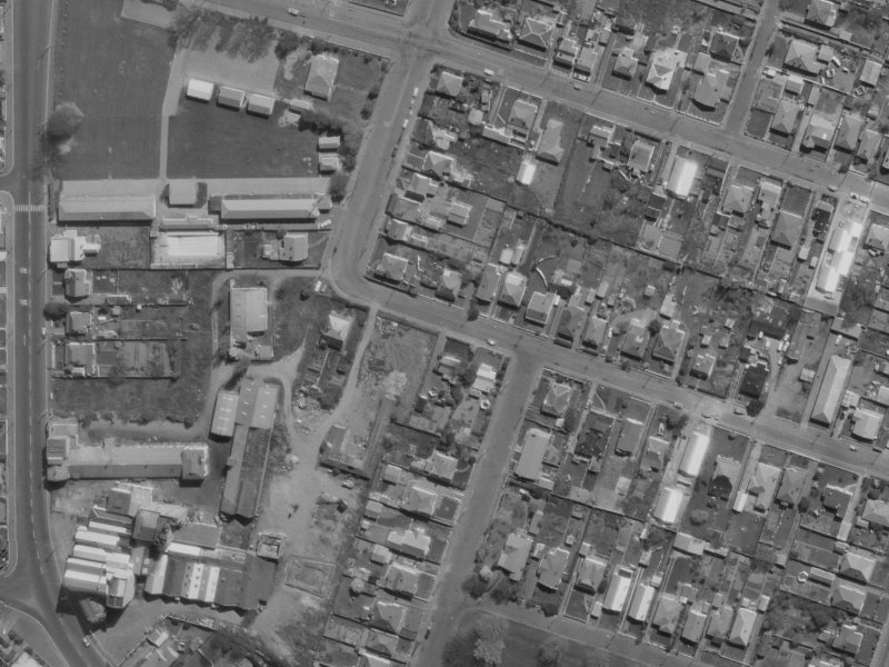 16 Buffon Street from the air, 1970-1974