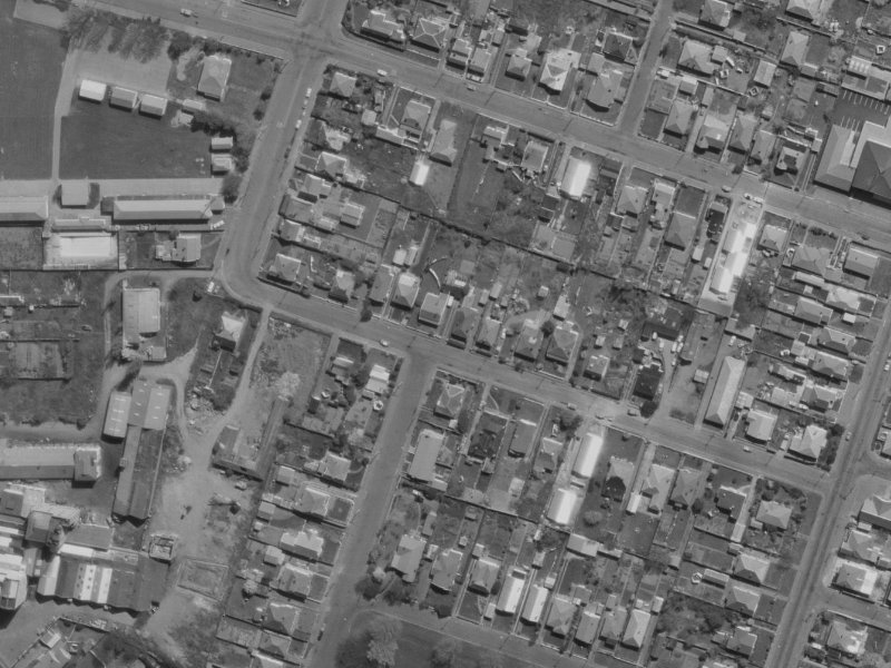 19 Buffon Street from the air, 1970-1974