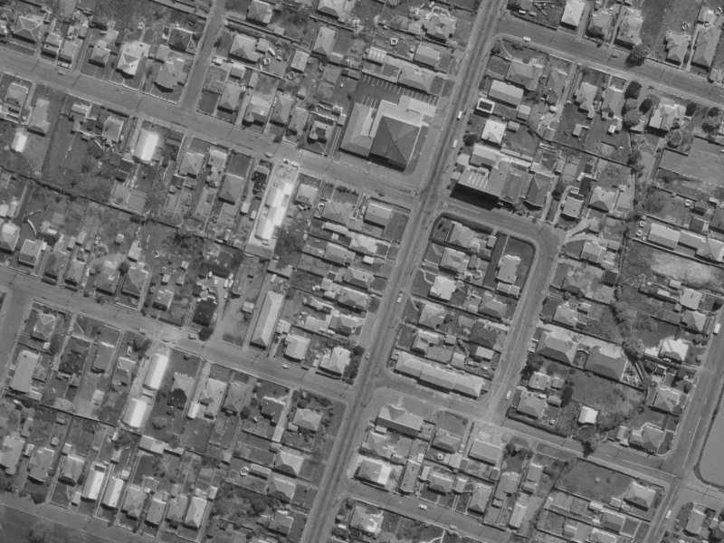 269 Wilsons Road from the air, 1970-1974