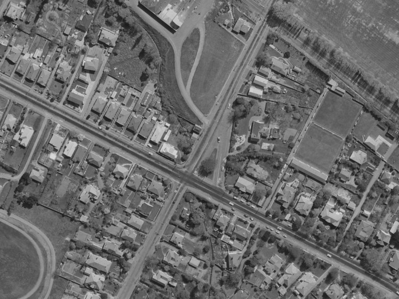 34 Ensors Road from the air, 1970-1974