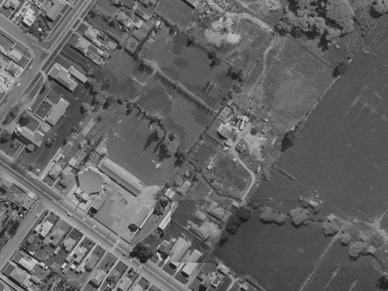 22 Streamside Court from the air, 1970-1974