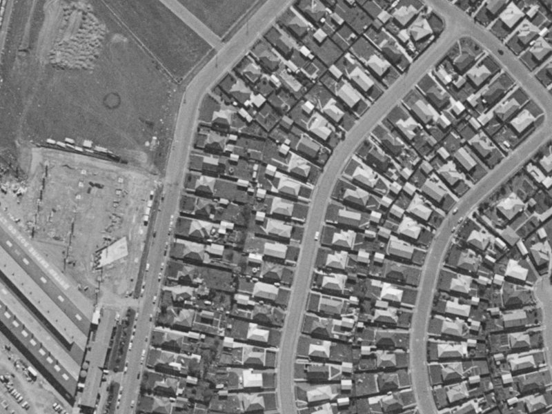 22 Oriana Crescent from the air, 1970-1974