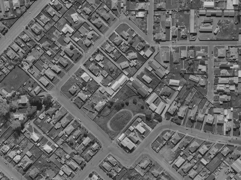 14B Humboldt Street from the air, 1970-1974