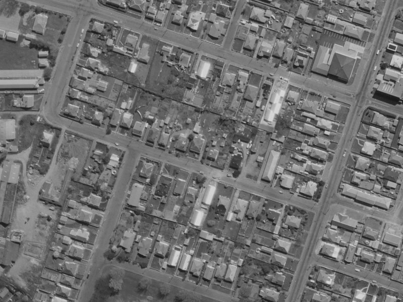 27 Buffon Street from the air, 1970-1974