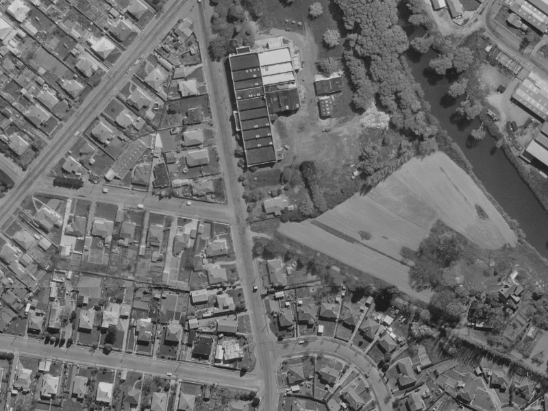 23 Cumnor Terrace from the air, 1970-1974