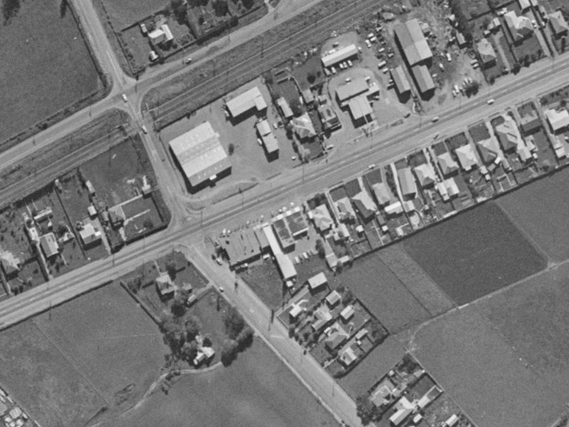 729a Main South Road from the air, 1970-1974