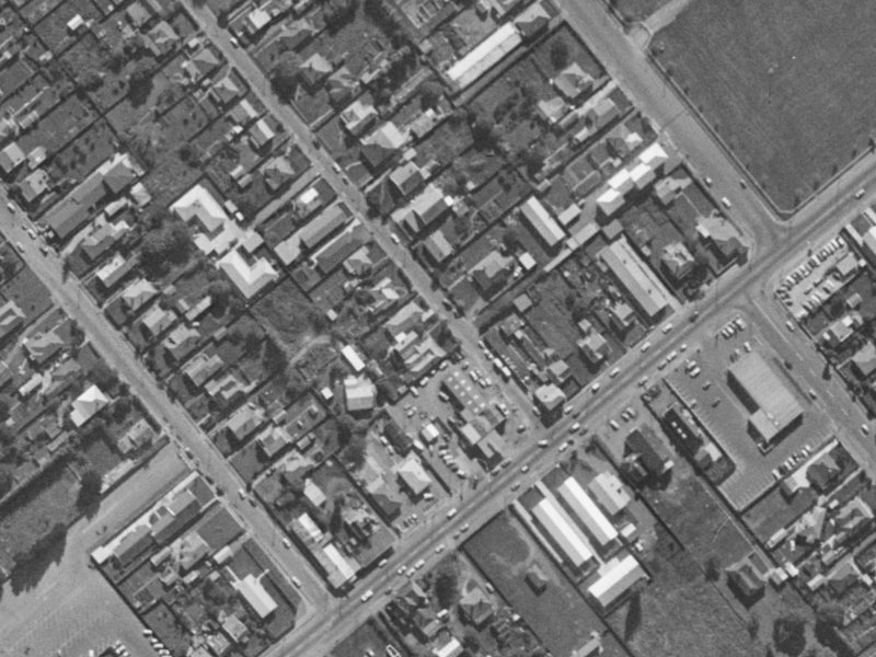 10 Torrens Road from the air, 1970-1974
