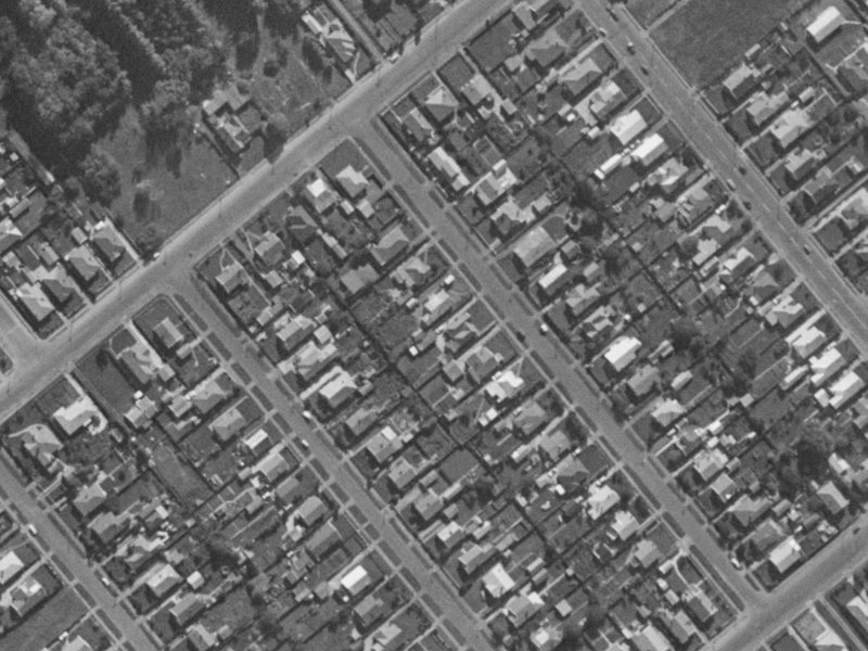 25A Sumner Street from the air, 1970-1974