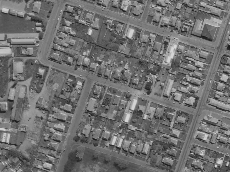 2/25 Buffon Street from the air, 1970-1974
