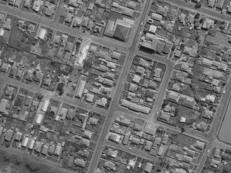 265 Wilsons Road from the air, 1970-1974