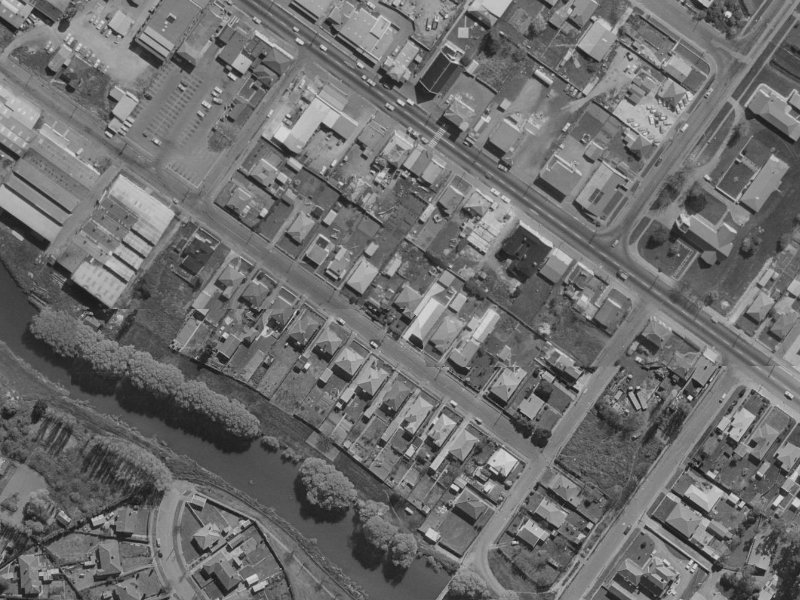 38A Heathcote Street from the air, 1970-1974