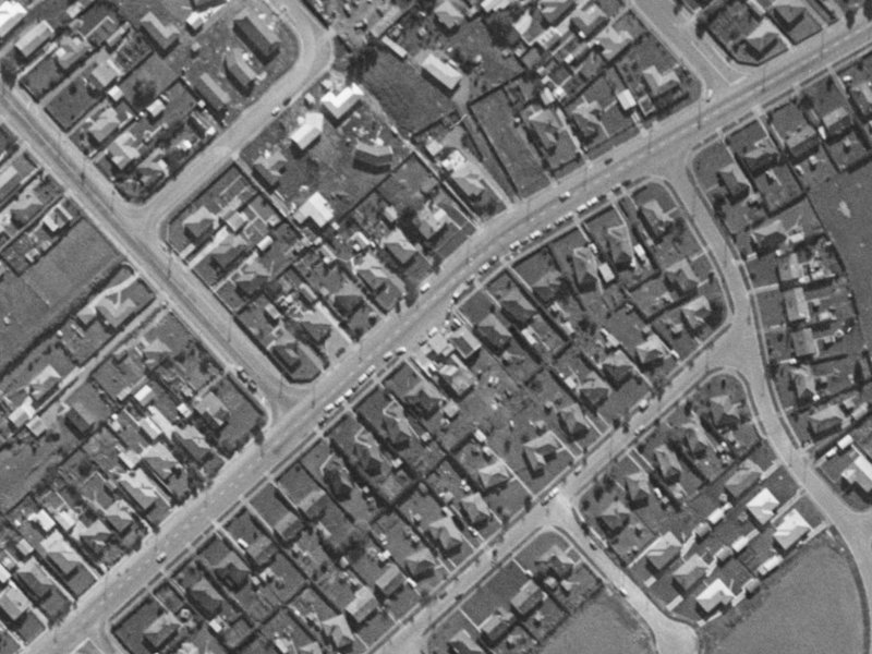 101 Springs Road from the air, 1970-1974