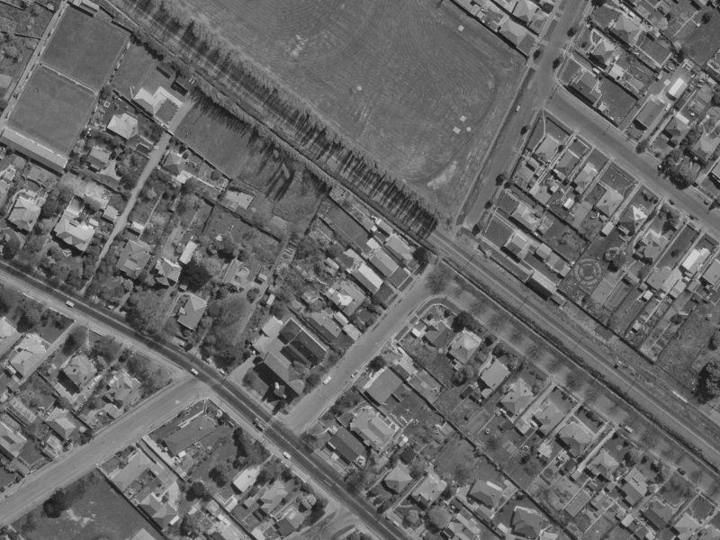 5 Vincent Place from the air, 1970-1974