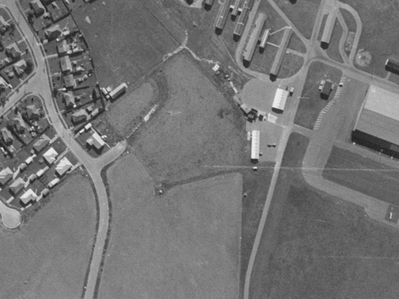 28 Robinia Place from the air, 1970-1974
