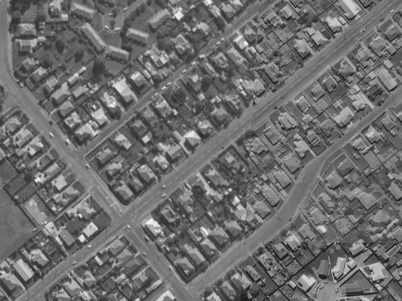 65 Coronation Street from the air, 1970-1974
