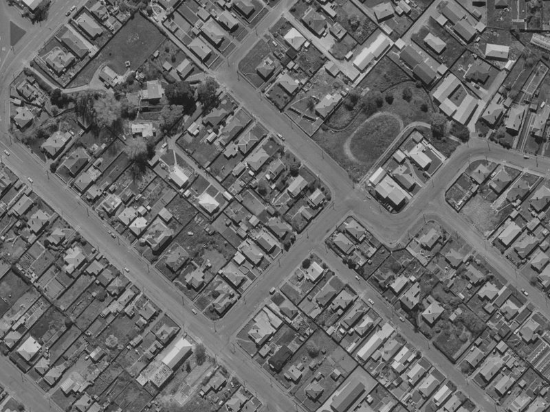 17 Ingoldsby Street from the air, 1970-1974