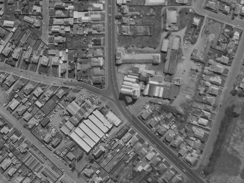 69 Waltham Road from the air, 1970-1974