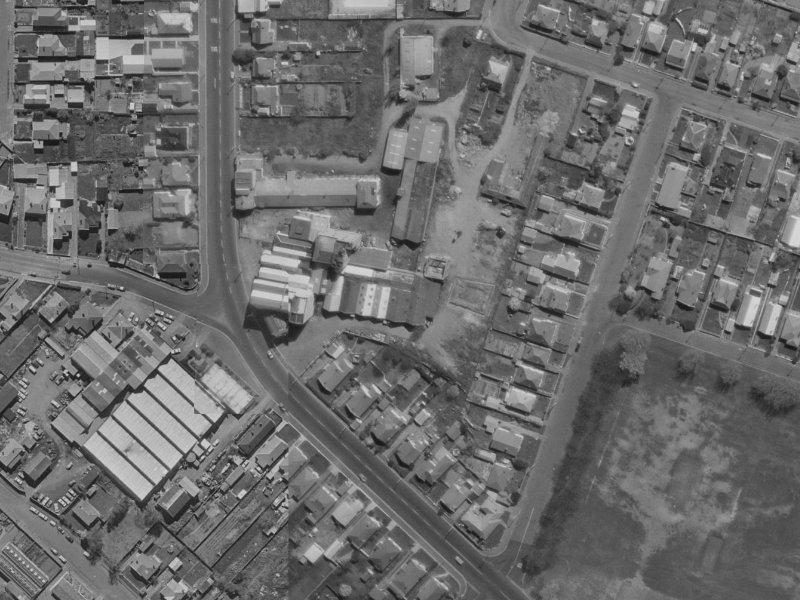 58 Waltham Road from the air, 1970-1974