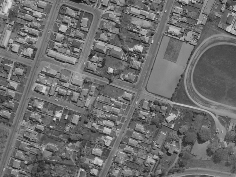 18 Hassals Lane from the air, 1970-1974