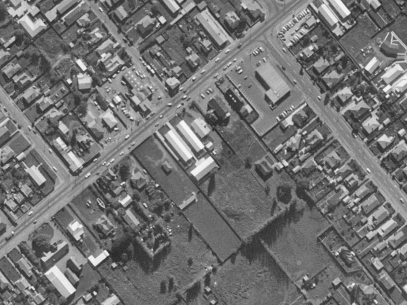 90B Lincoln Road from the air, 1970-1974