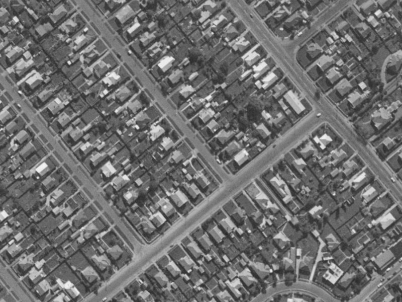 7 Sumner Street from the air, 1970-1974