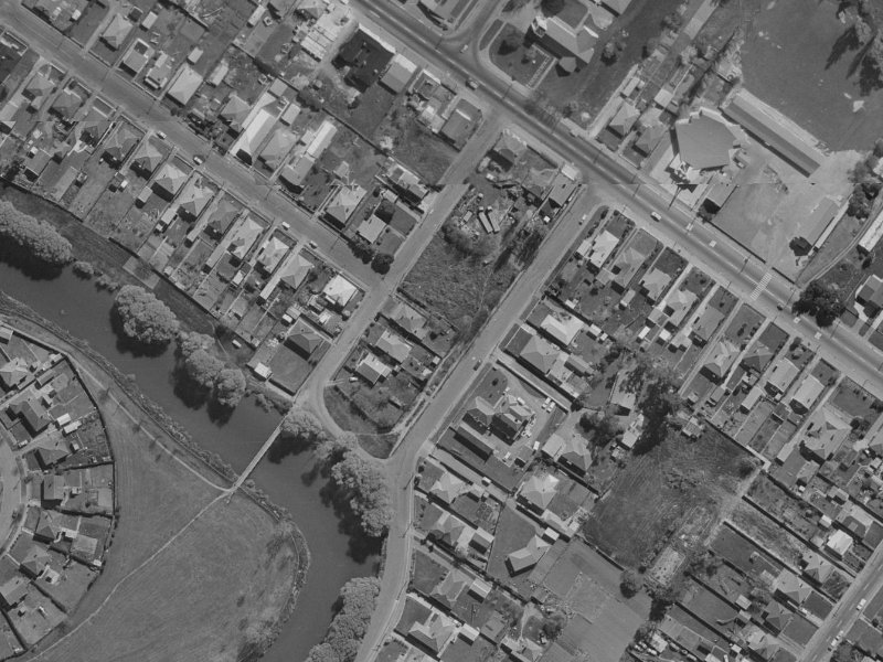 15 Catherine Street from the air, 1970-1974