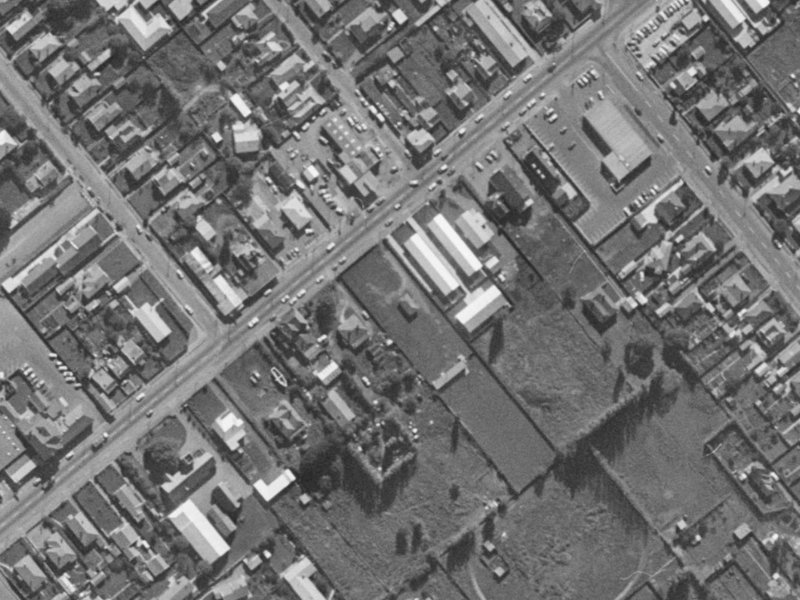 82 Lincoln Road from the air, 1970-1974
