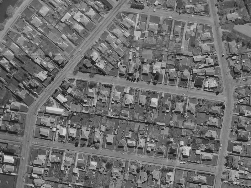 12 Ashmole Street from the air, 1970-1974