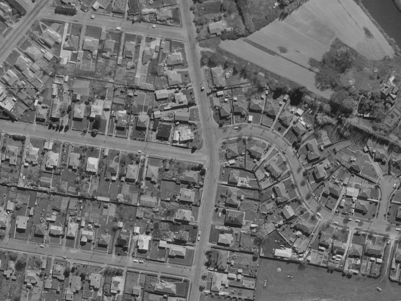 36 Cumnor Terrace from the air, 1970-1974