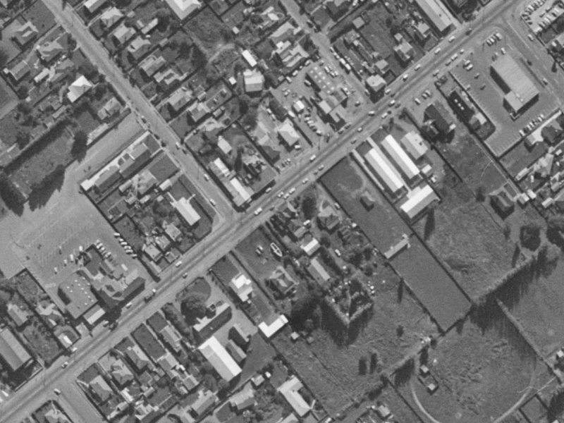 72A Lincoln Road from the air, 1970-1974