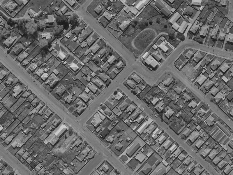 18 Ingoldsby Street from the air, 1970-1974