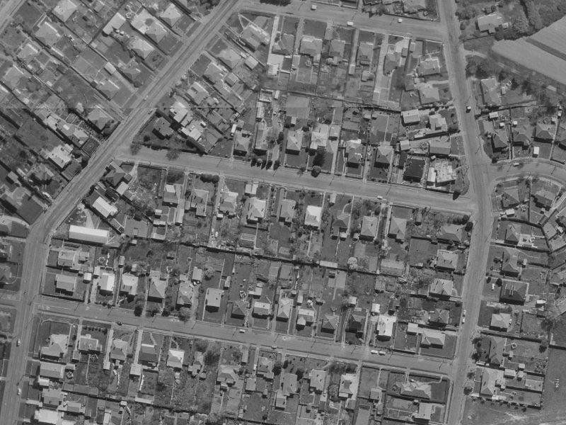 18 Ashmole Street from the air, 1970-1974