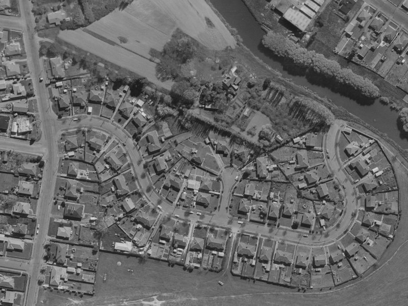 5 Davis Place from the air, 1970-1974