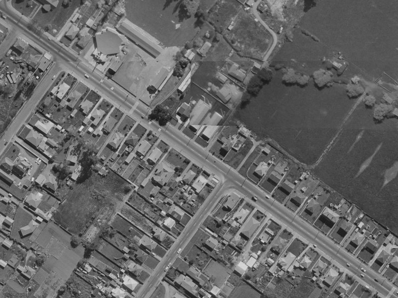 769 Ferry Road from the air, 1970-1974