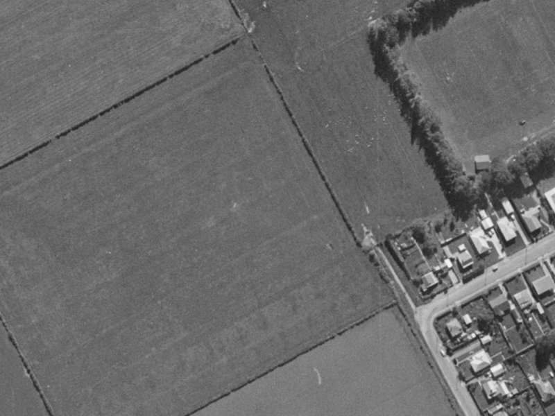 28 Westfield Avenue from the air, 1970-1974